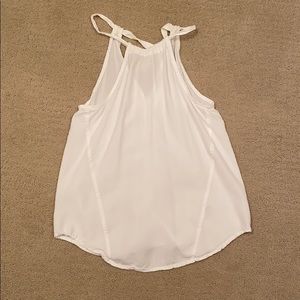Bella Dahl New White Sleeveless Shirt S